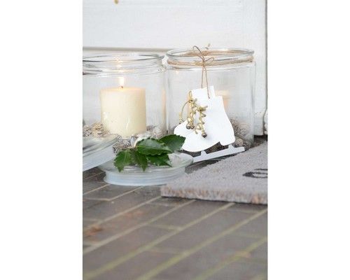 Trend billede af pynt til jul - skøjter til ophæng fra ib laursen