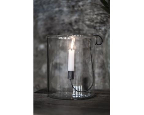 Trend foto af en julestage til juletræslys fra ib l