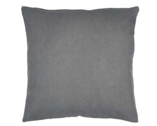 gråt pude betræk med lynlås fra ib laursen