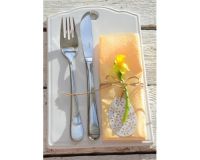 pynt til påske - metal æg i 4 forskellige farver