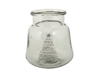 Et foto af et hurricane glas med tekst