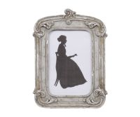 Et foto af små billedrammer firkantede fra chic Antique