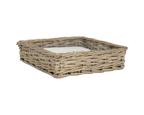 Et foto af en servietholder i flet