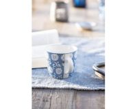 Trend foto af en bordløber støvet blå fra ib laursen