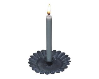 Et foto af lysestager til kertelys - her i sort fra chic antique