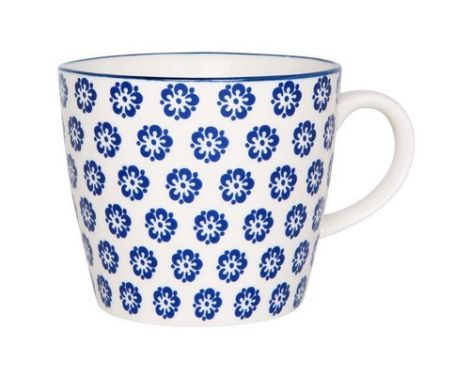 Et foto af et krus med blomster - Liva serien fra Ib Laursen