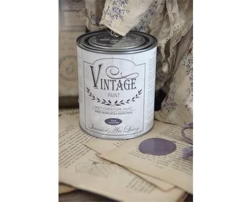 dark lavender kalkmaling fra jeanne d'arc living