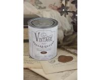 warm brown vintage paint - varm brun kalkmaling