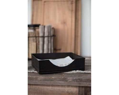 Trend billede af en servietholder sort factory style
