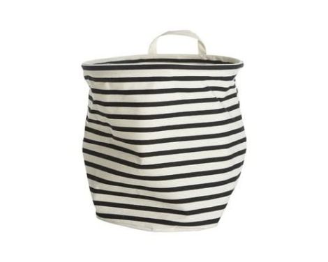 Et foto af en opbevaringspose til legetøj - stribet fra House Doctor