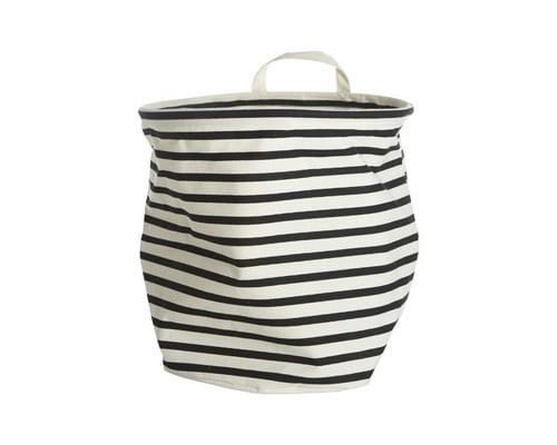 Et foto af en opbevaringspose til legetøj - stribet fra House Doctor