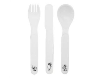 rasmus klump bestik fra mette ditmer - bestik til børn i melamin