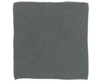 Et foto af strikkede karklude bomuld i mos grøn fra ib laursen