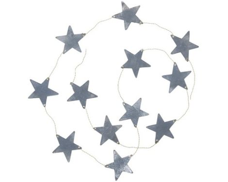 Et foto af en stjerneranke med 12 stjerner fra ib laursen