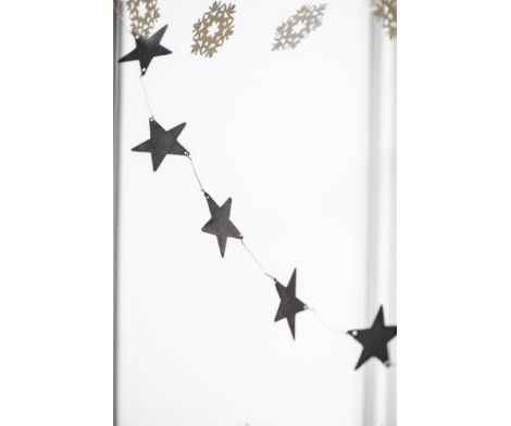 Trend foto af en stjerneranke med 12 stjerner til pynt fra ib laursen