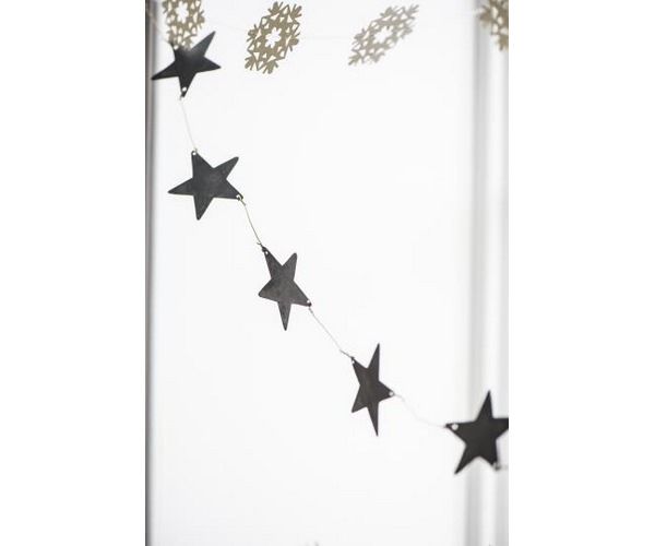 Trend foto af en stjerneranke med 12 stjerner til pynt fra ib laursen