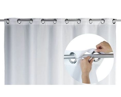 smarte badeforhæng med print med flex ophæng