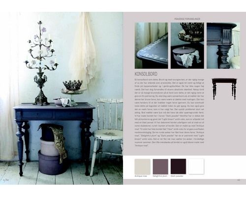  nr 2 vintage paint bog farverige forvandlinger med kalkmaling