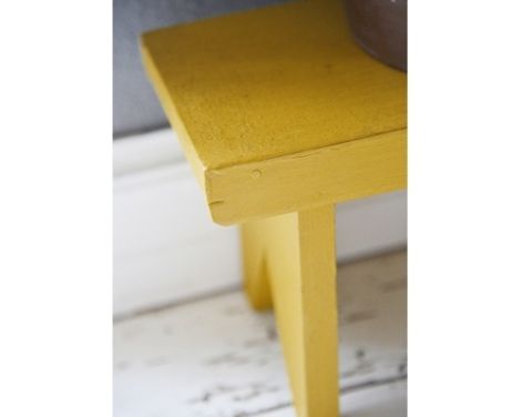 Trend foto af warm yellow gul kalkmaling fra jeanne d'arc living