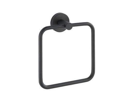 Et foto af en håndklædering sort til væg bosio black fra wenko