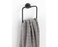 Trend foto af en håndklædering sort til væg bosio black fra wenko