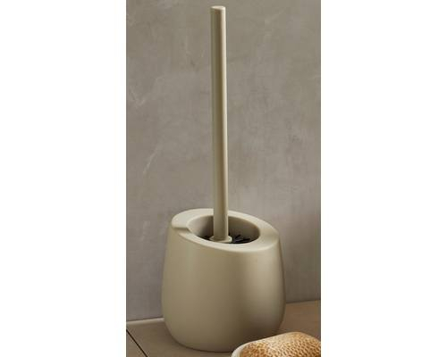 Toiletbørsteholder beige