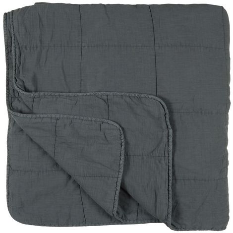 Sengetæppe blå historical blue fra ib laursen