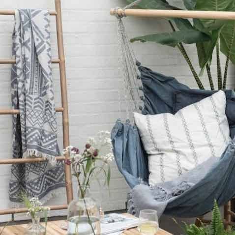 Blå ting til hjemmet