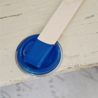 Warm blue kalkmaling blå maling til møbler