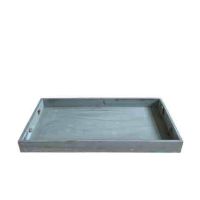 Serveringsbakke træ stor