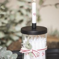 Kalenderlys tal brændetid 1 time