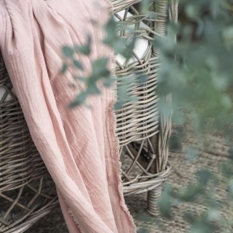 Lyserød plaid fra ib laursen