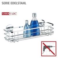 Selvklæbende hylde til badeværelse motering uden skruer fra wenko