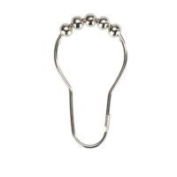 Ringe til bruseforhæng krom fra wenko