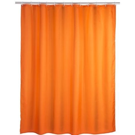 Orange badeforhæng 180x200 fra wenko