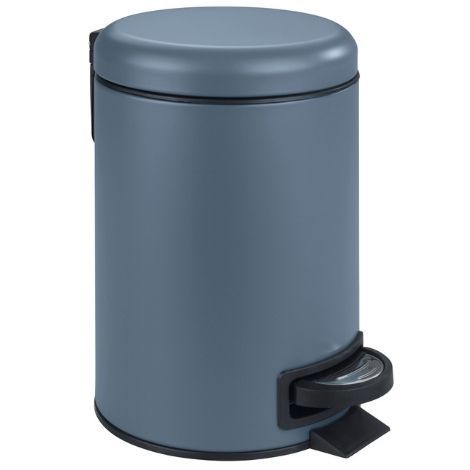 Lille toiletspand 3 liter blå nærmest skiferblå fra wenko