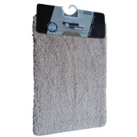 Beige bademåtte 60 x 90 skridsikre i melange stil fra wenko