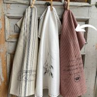 Stribet viskestykke jul fra danishville