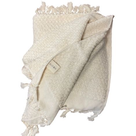 Off white håndklæder ahududu fra algan