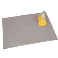 Lille bademåtte beige bomuld 50x70 cm.