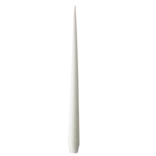 Tyndt hvidt kertelys 44 cm fra ester og erik