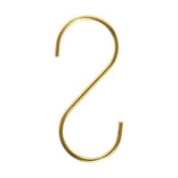 S kroge messing stor til ophæng af fx tøj