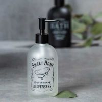Sæbedispenser glas Sweet home fra wenko