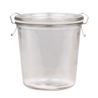 Små glas med låg sylteglas fra chic antique