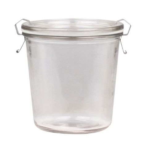 Små glas med låg sylteglas fra chic antique