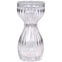 Hyacintvase glas med riller amaryllisvase