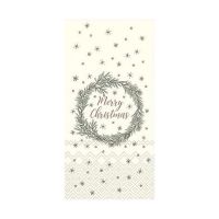 Jule servietter merry christmas i papir 10x20