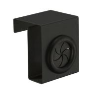 Sort knage til skabslåger og skuffer