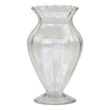 Glas vase klar til blomster