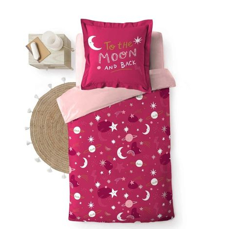 Pink sengetøj